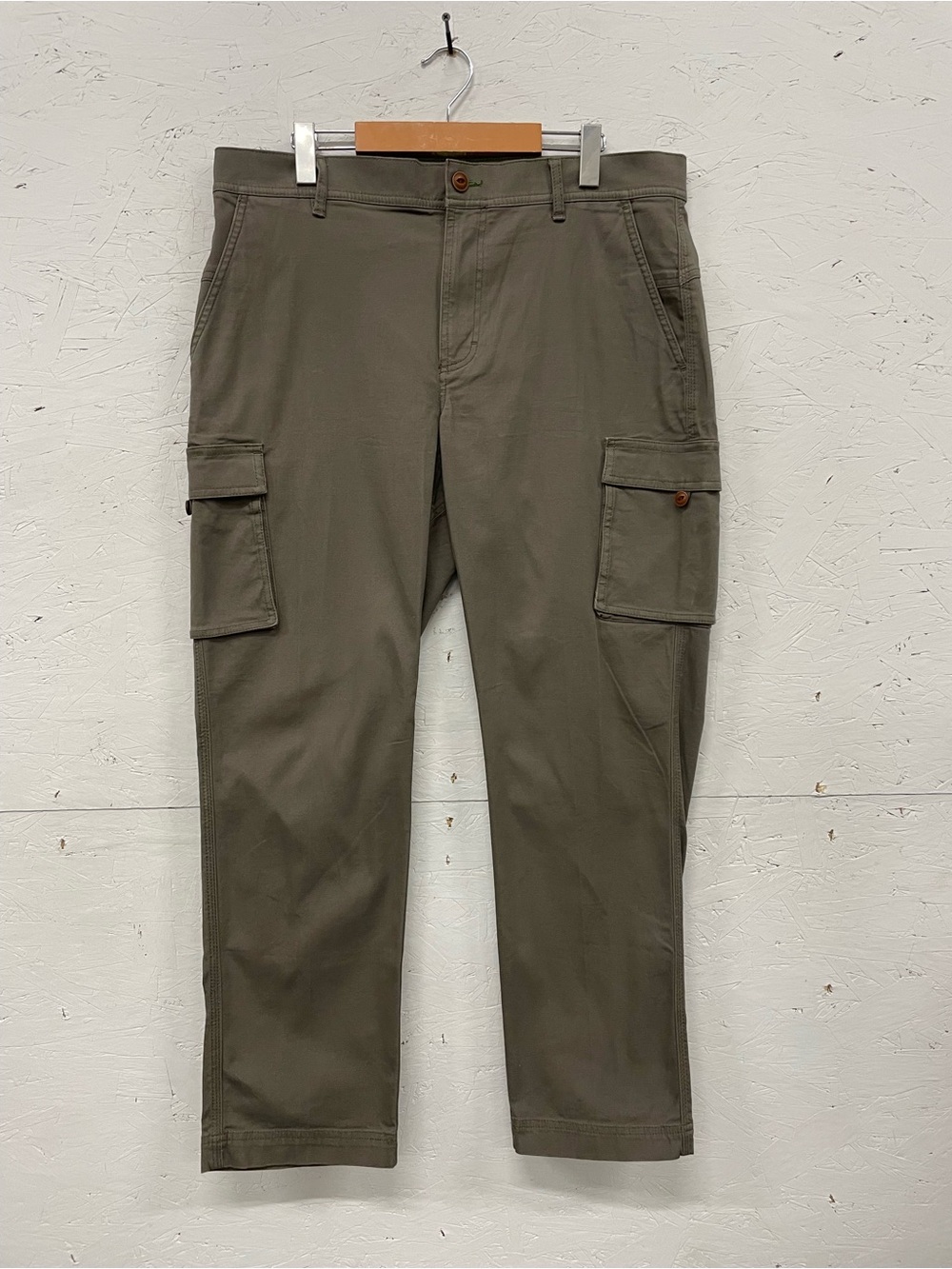 L.L.Bean BeanFlex Canvas Cargo Pants, Size 35X29